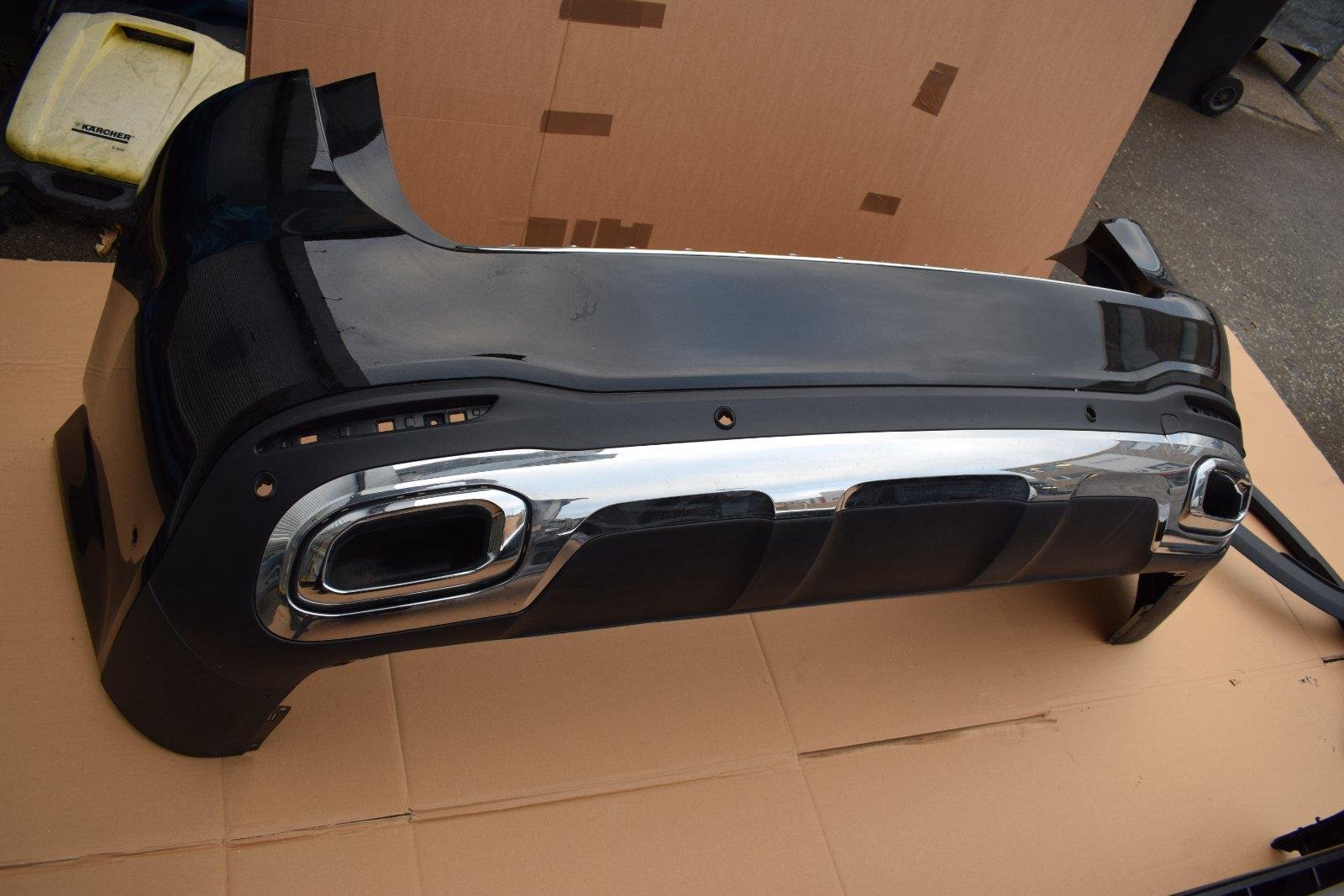 Original Mercedes X167 GLS AMG Line Rear Bumper