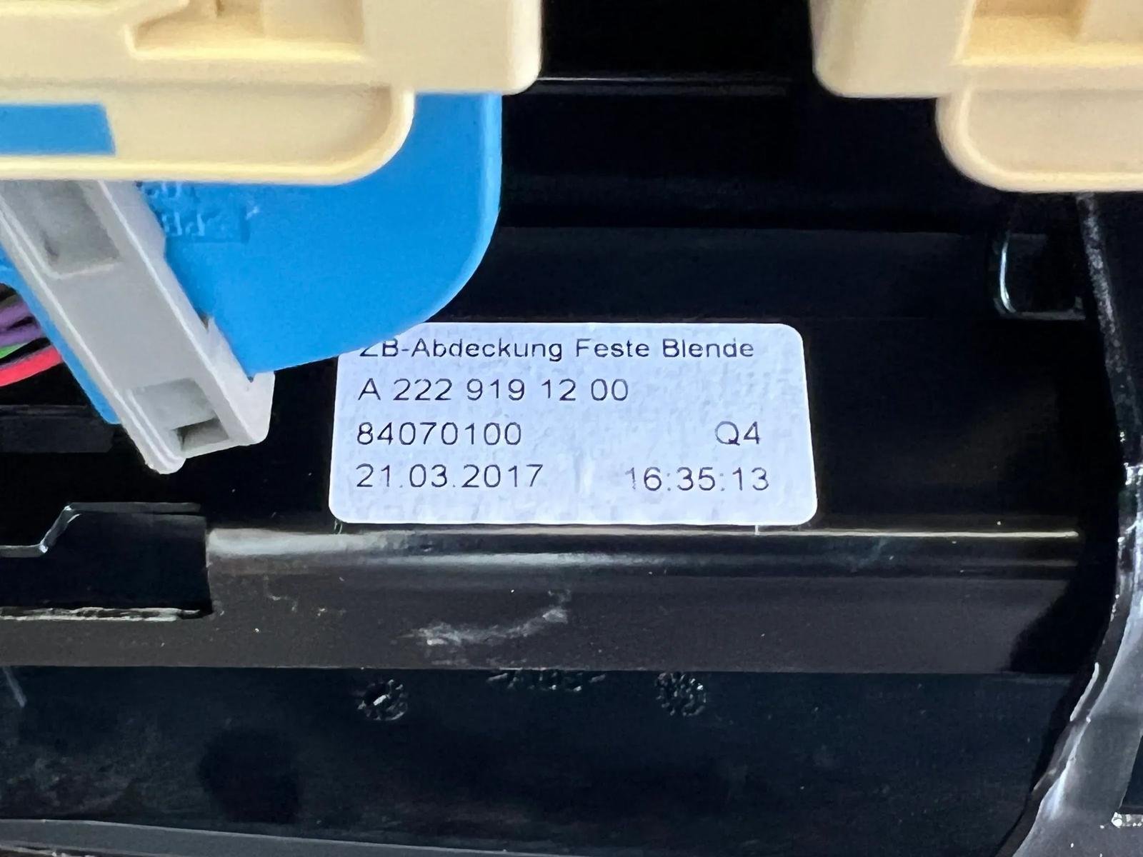 Mercedes-Benz S-Class W222 Front Seat Leather - Image 8