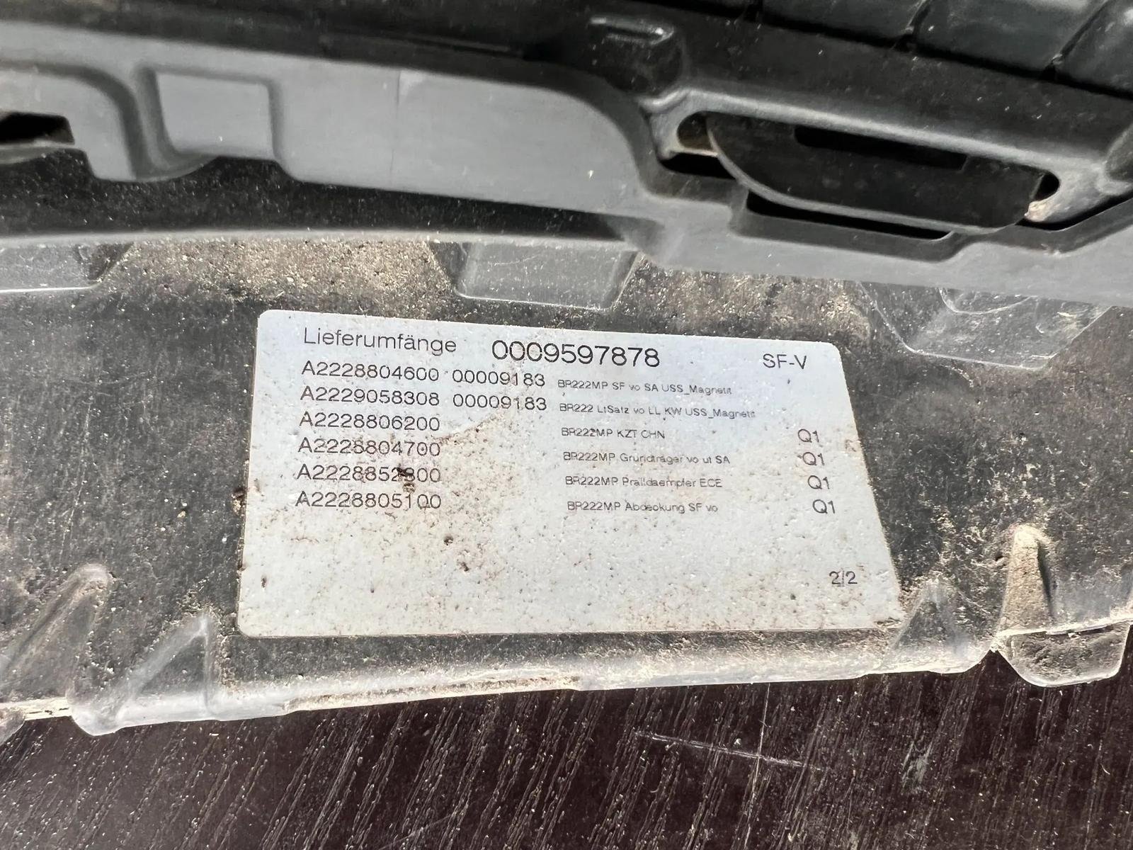 Mercedes-Benz W166/X166 Headlight Carrier - Image 8