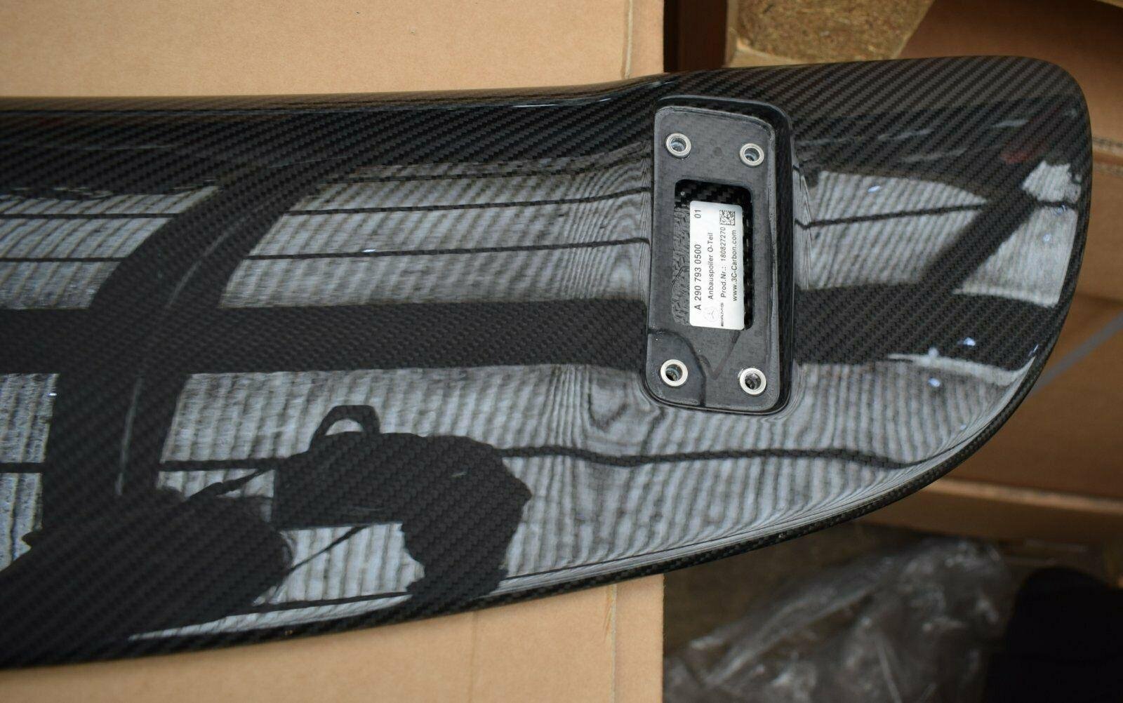 Mercedes X290 GT 4-Door Carbon Rear Spoiler - Image 3