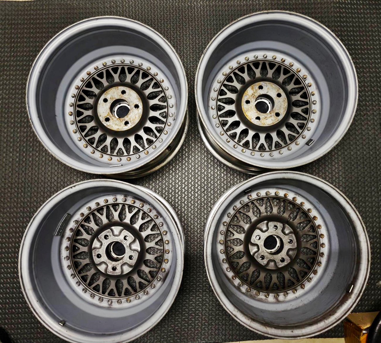 Staggered 3-Piece 17" BBS RS Wheels - Image 9