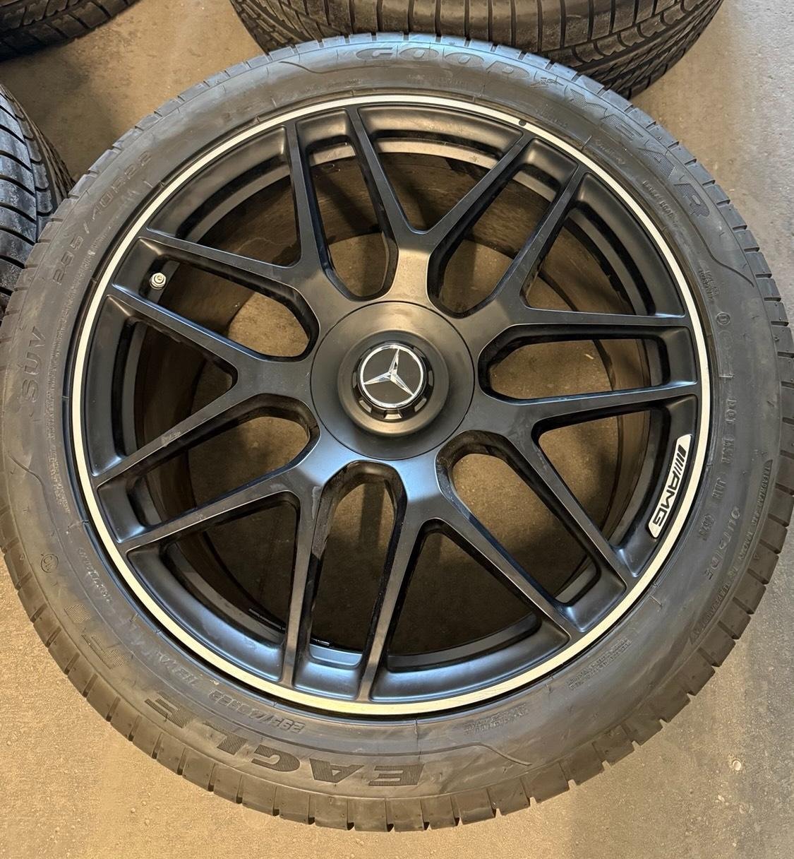 Mercedes G63 AMG 22 inch wheels / Cross-Spoke Wheel Set - Image 5