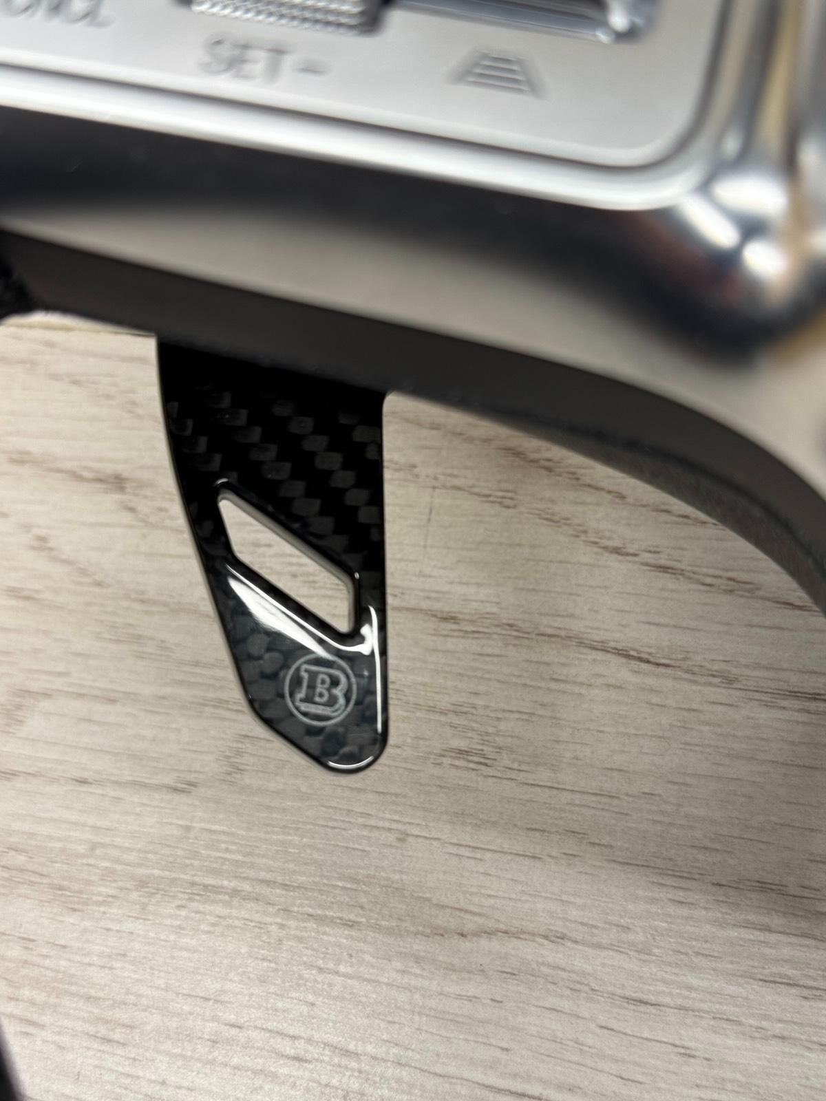 Mercedes AMG Brabus Alcantara Steering Wheel - Image 6