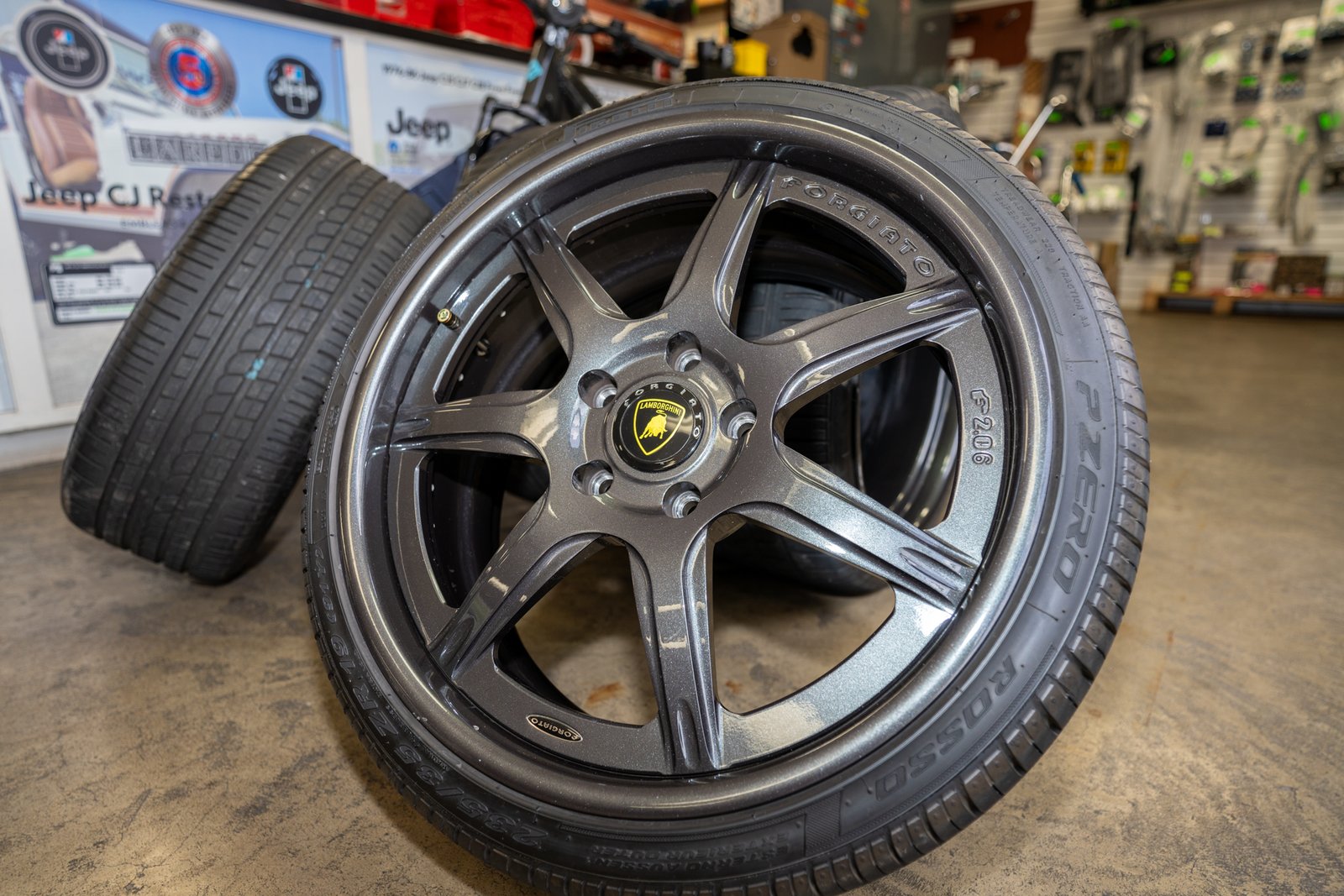 Forgiato F2.06 Wheel Set 19″ Front & 20″ Rear for Lamborghini Diablo (2013) - Image 13