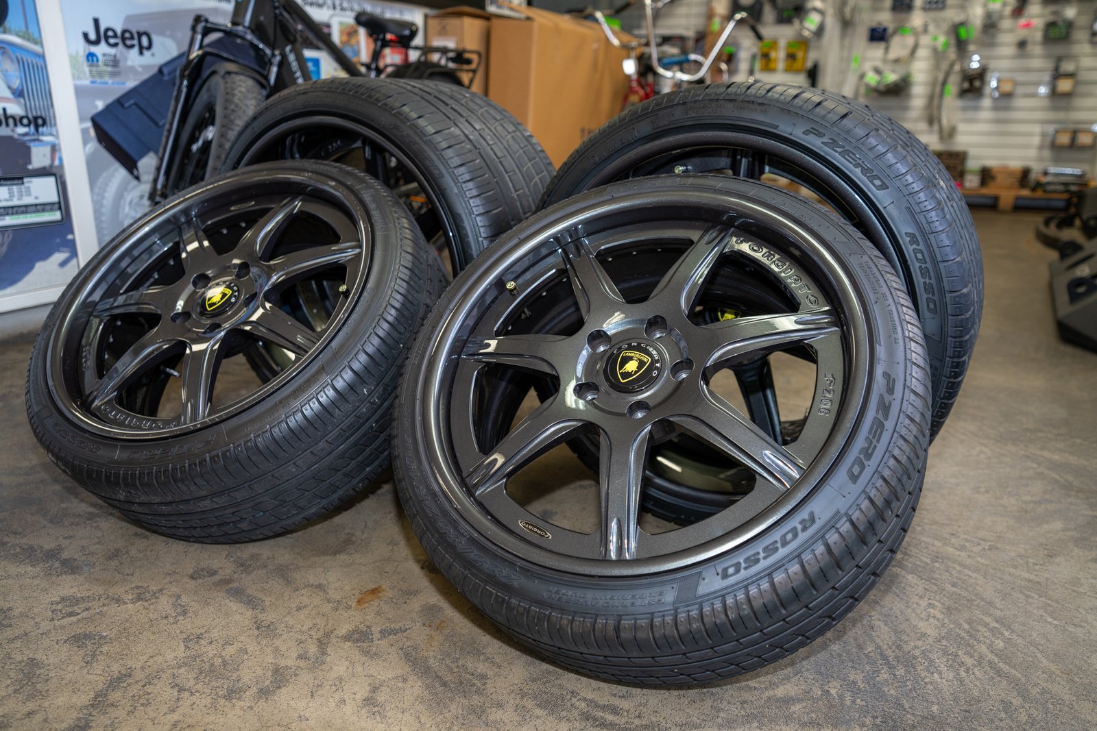 Forgiato F2.06 Wheel Set 19″ Front & 20″ Rear for Lamborghini Diablo (2013) - Image 11