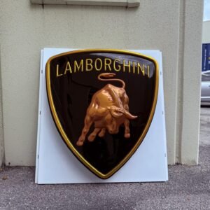 Illuminated Lamborghini Sign
