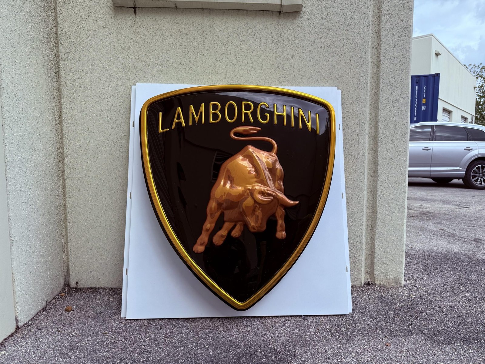 Illuminated Lamborghini Sign