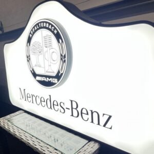 Original Mercedes-Benz Promotional Illuminated Sign