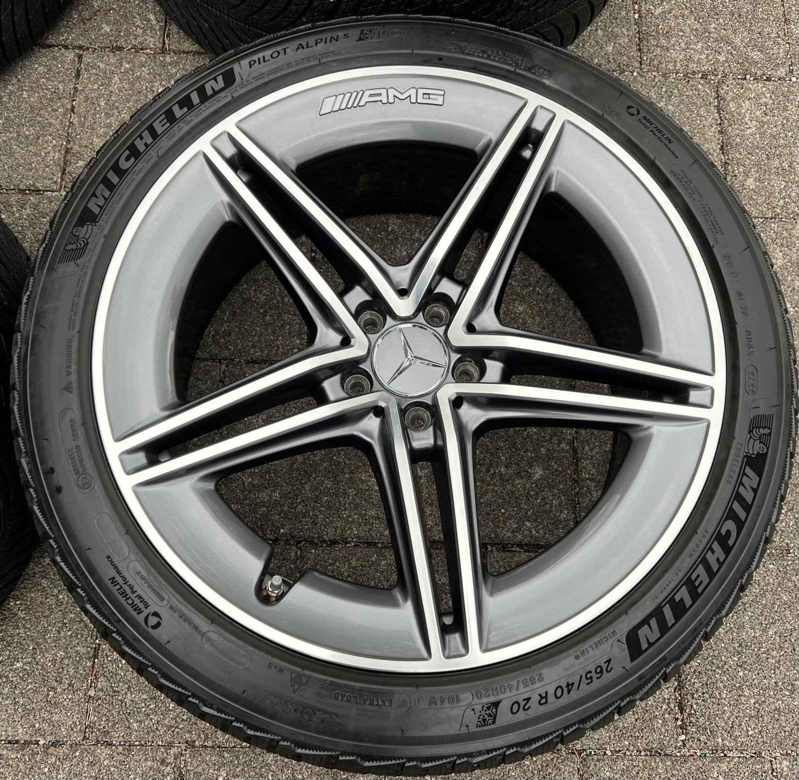 Original Mercedes-Benz AMG GT X290 20 Inch Winter Wheels - Image 7