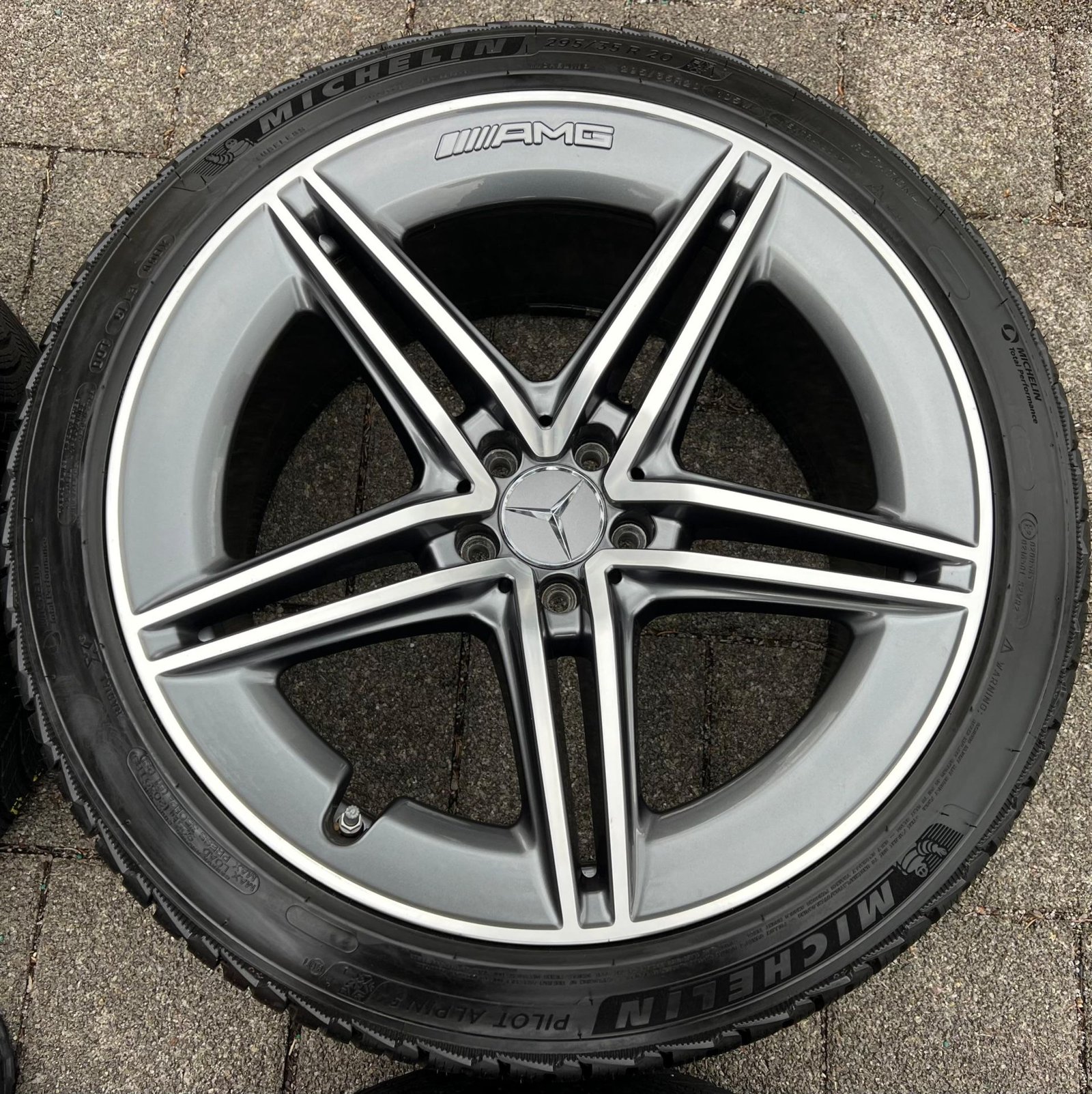 Original Mercedes-Benz AMG GT X290 20 Inch Winter Wheels - Image 6