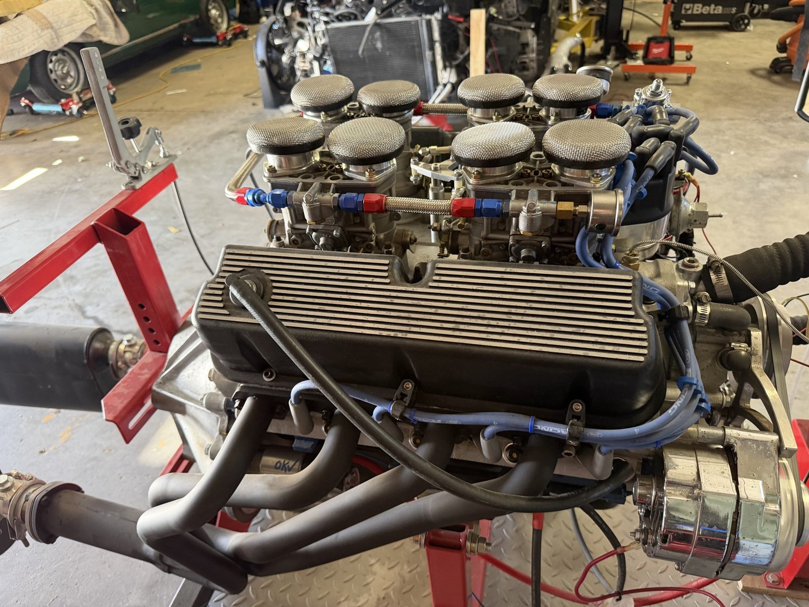 Ford 331ci Stroker V8 Engine / Jim Inglese Weber Eight-Stack & Tremec T5Z Transmission - Image 3