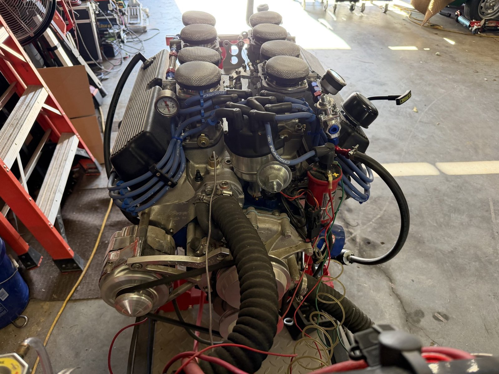 Ford 331ci Stroker V8 Engine / Jim Inglese Weber Eight-Stack & Tremec T5Z Transmission - Image 6