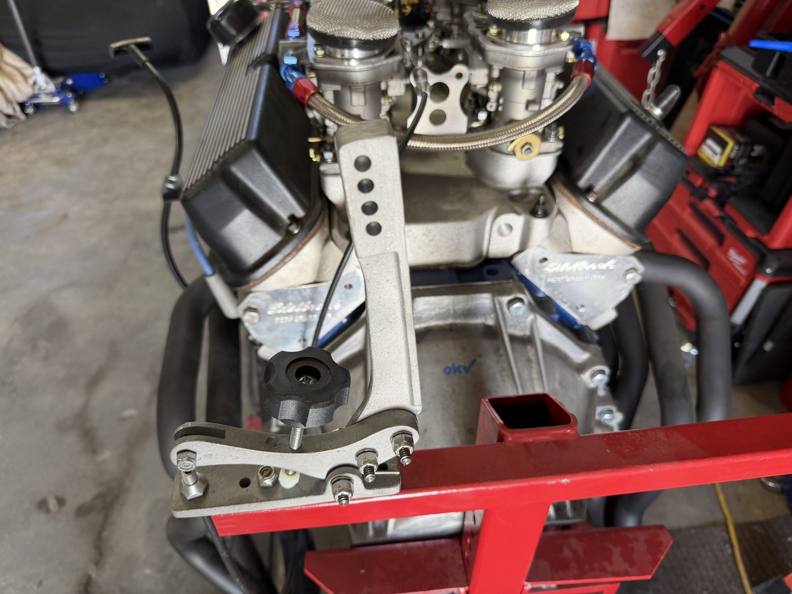 Ford 331ci Stroker V8 Engine / Jim Inglese Weber Eight-Stack & Tremec T5Z Transmission - Image 4