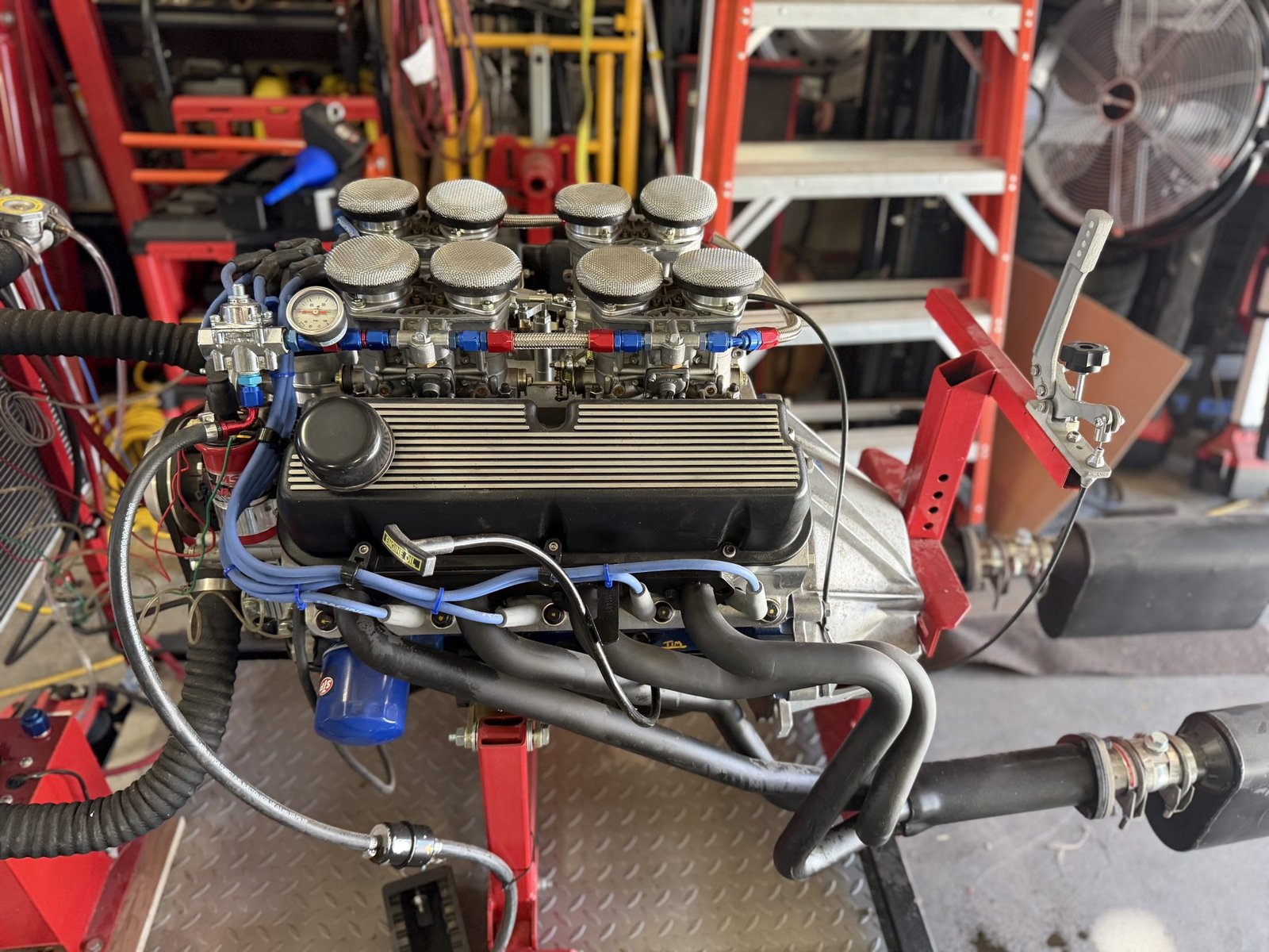 Ford 331ci Stroker V8 Engine / Jim Inglese Weber Eight-Stack & Tremec T5Z Transmission