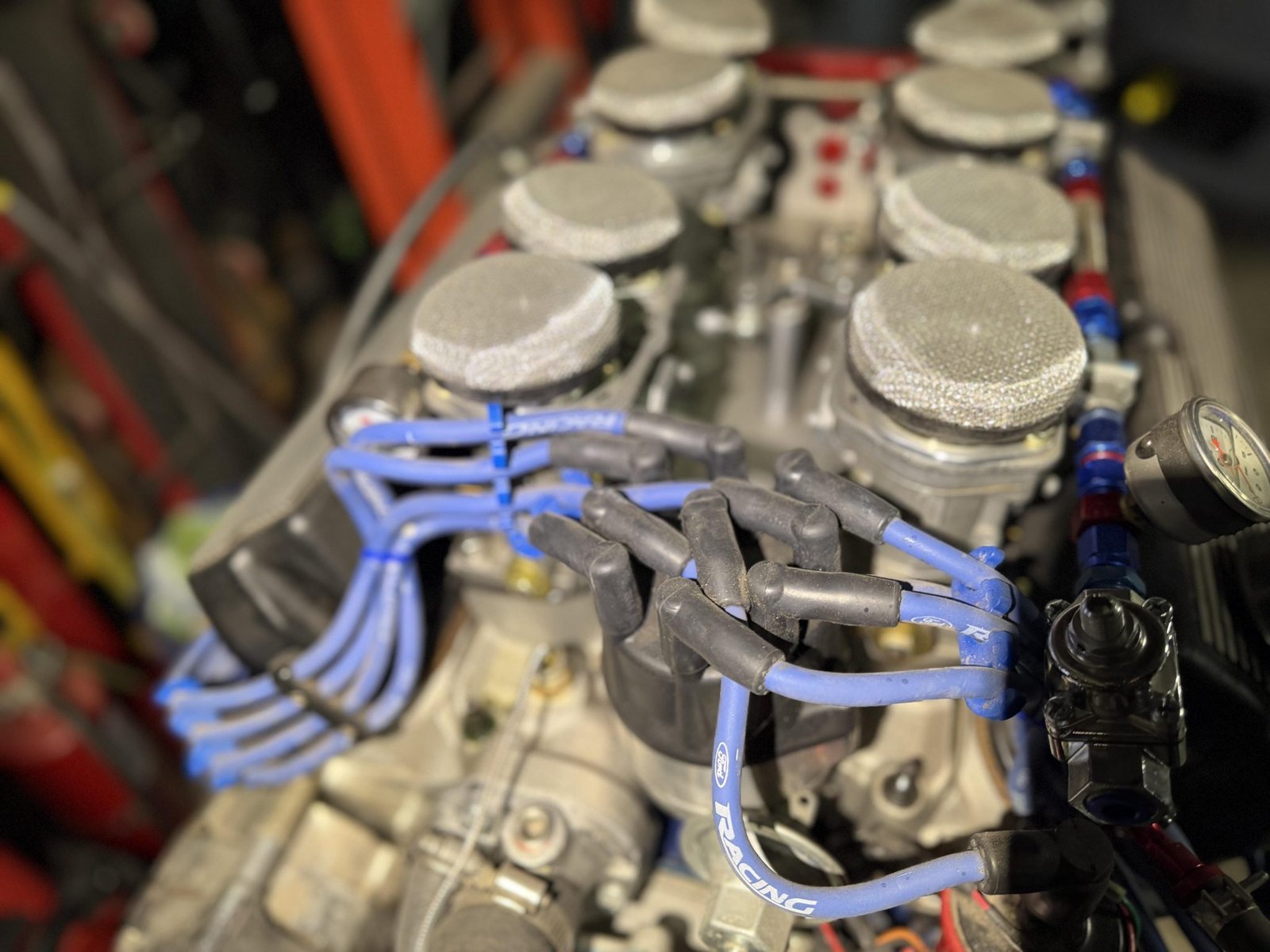 Ford 331ci Stroker V8 Engine / Jim Inglese Weber Eight-Stack & Tremec T5Z Transmission - Image 9