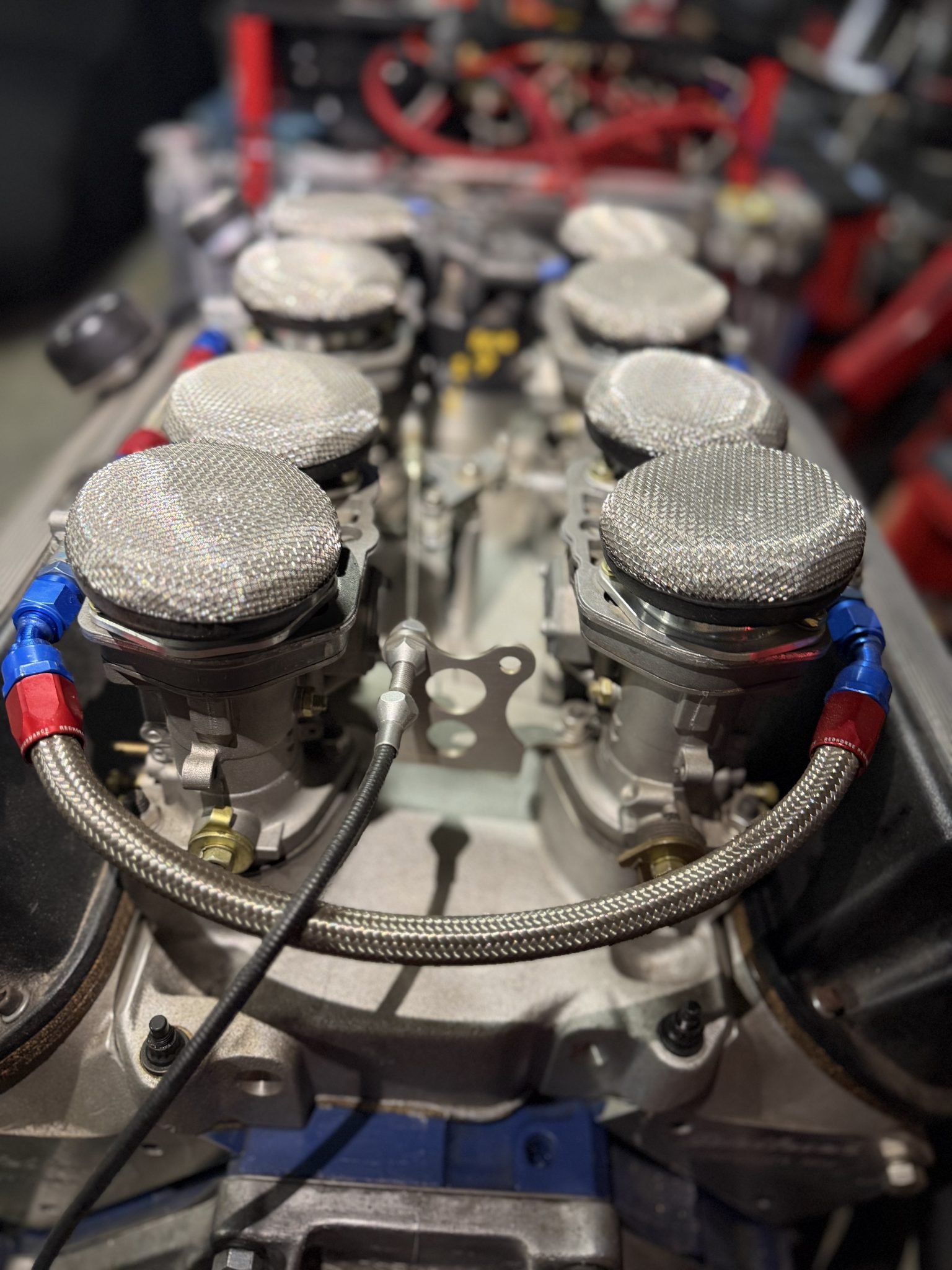 Ford 331ci Stroker V8 Engine / Jim Inglese Weber Eight-Stack & Tremec T5Z Transmission - Image 7