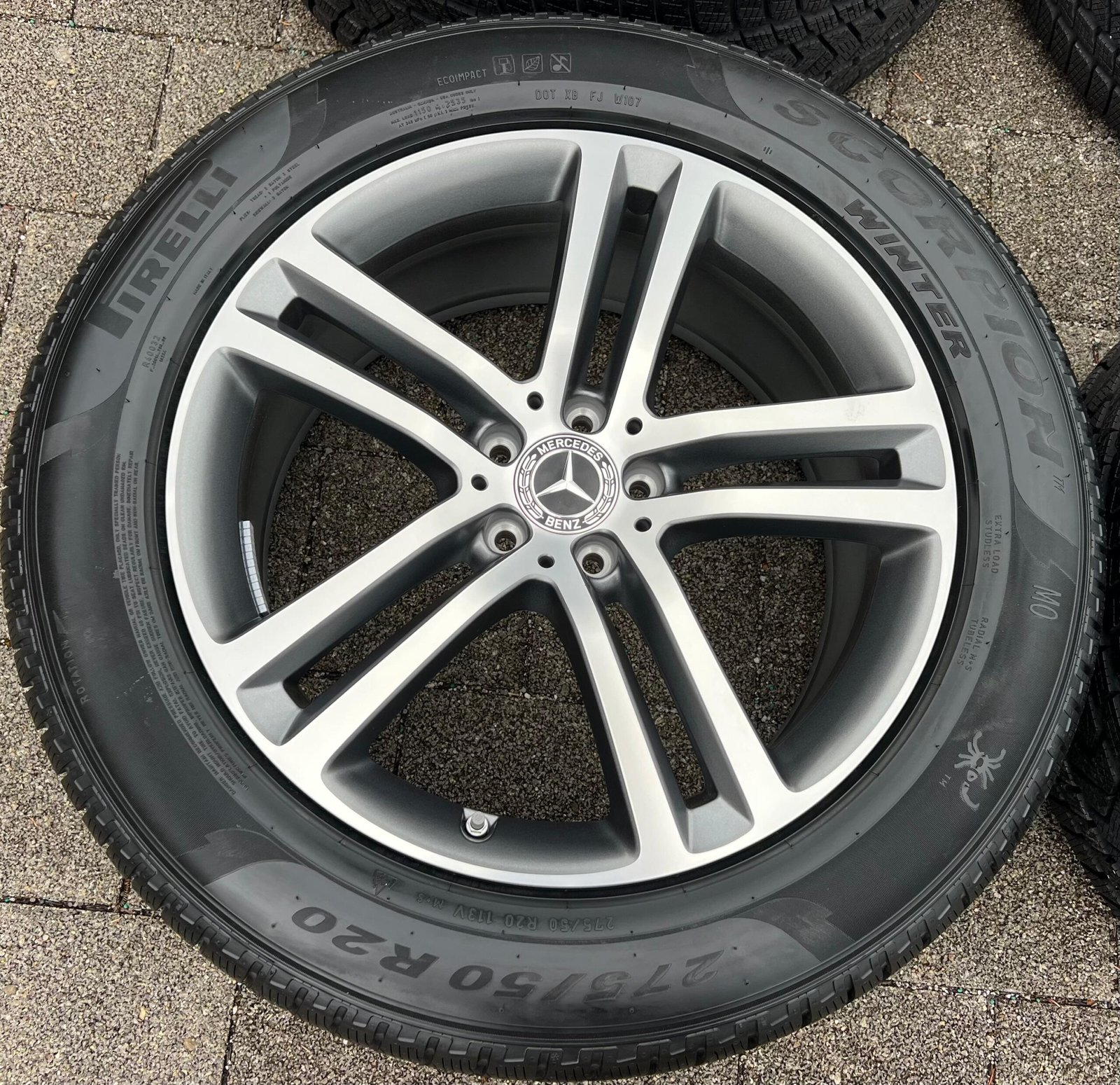 Mercedes-Benz 20-inch Alloy Winter Wheels - Image 6