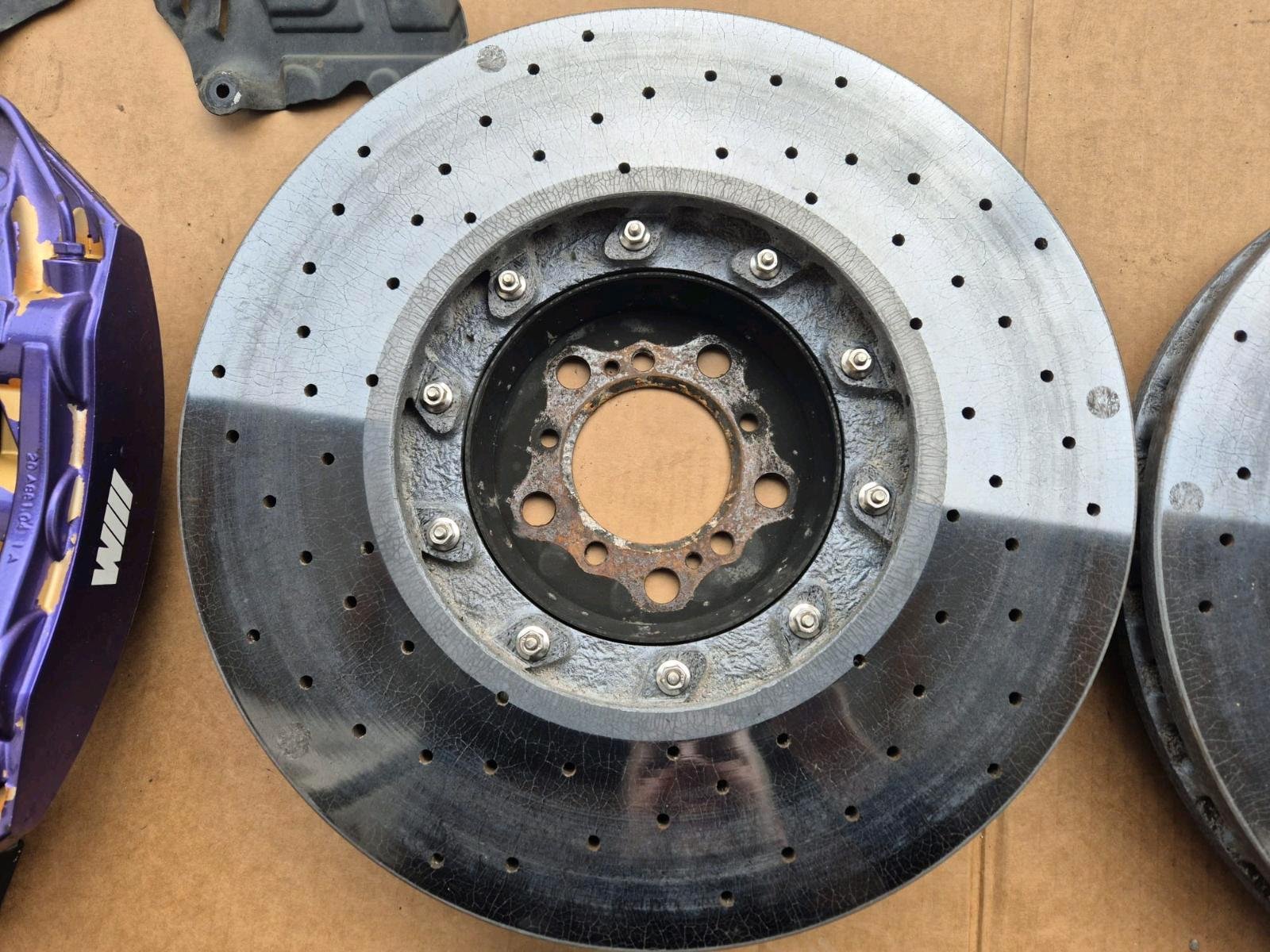 BMW F80/F82/M2 Competition Ceramic Brake System — Complete Discs, Pads, Calipers - Image 5