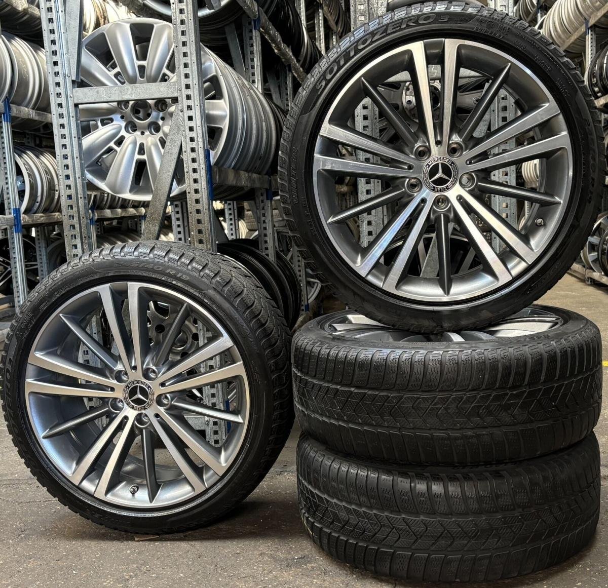 Original Mercedes-Benz Winter Wheel Set — CLS W257 / C257 — 19 Inch — 245/40 R19