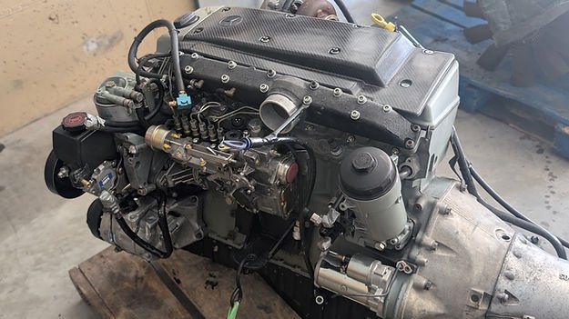 Rebuilt Mercedes-Benz OM606 Turbo Diesel Engine - Image 6
