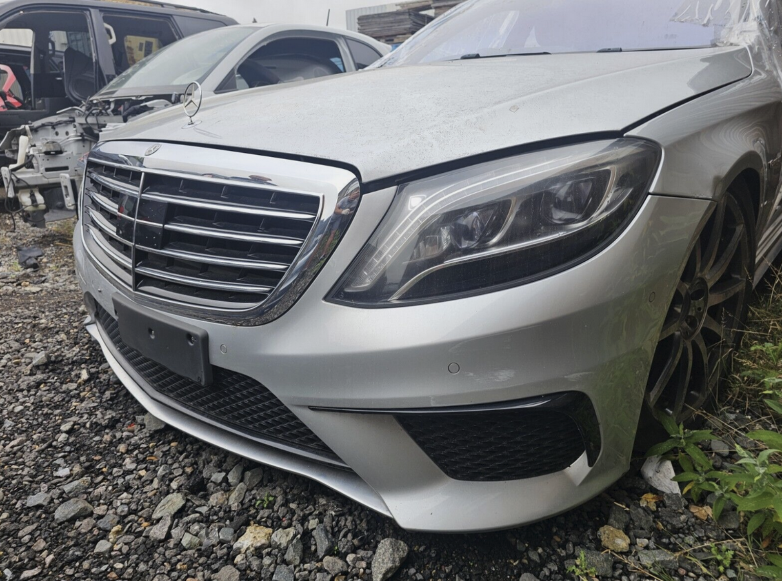 Mercedes W222 S63 AMG Front Package — Bumper, Bonnet, Fender & Radiators - Image 2