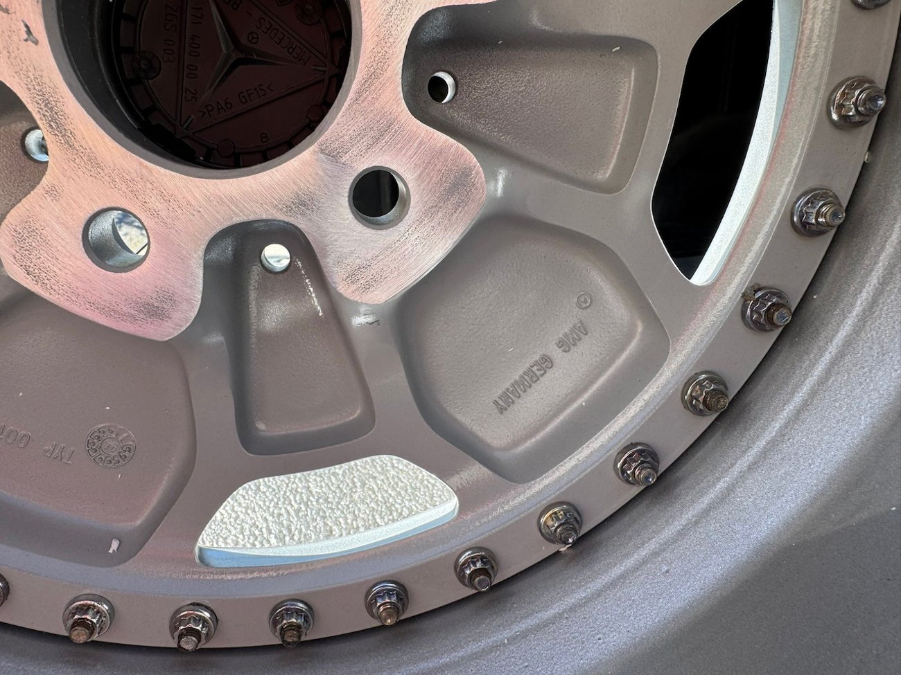 Staggered 3-Piece 17″ AMG Aero III Wheels by O.Z. Racing - Image 7