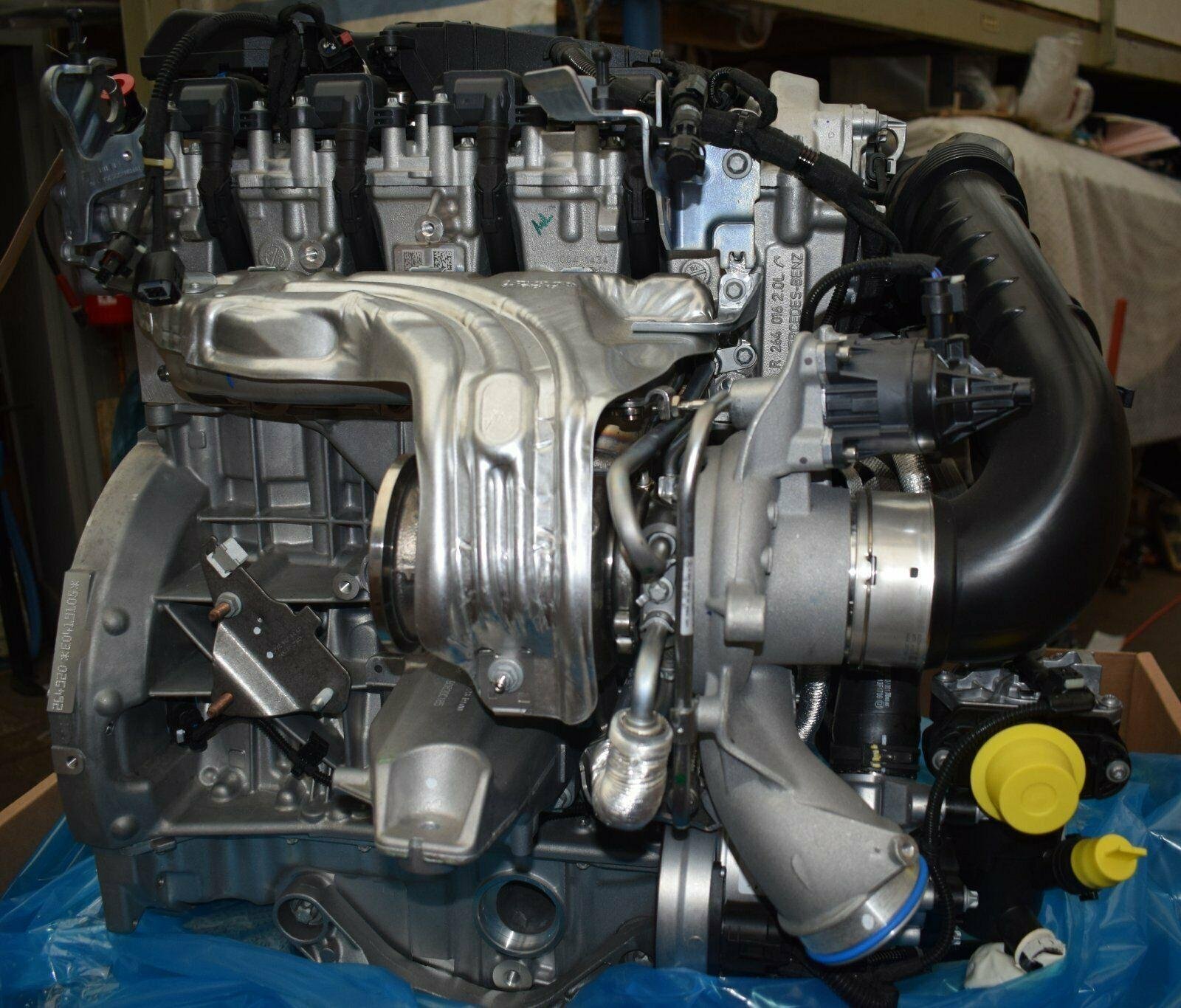 Original Mercedes C-Class W205 Engine - Image 3