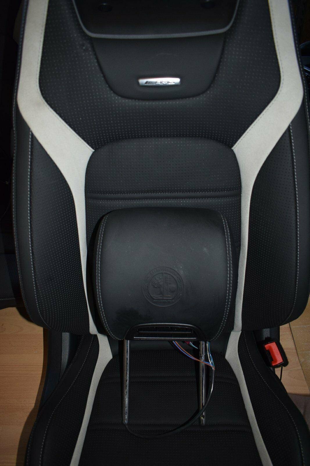 Mercedes C-Class A205 Convertible Leather Interior - Image 10