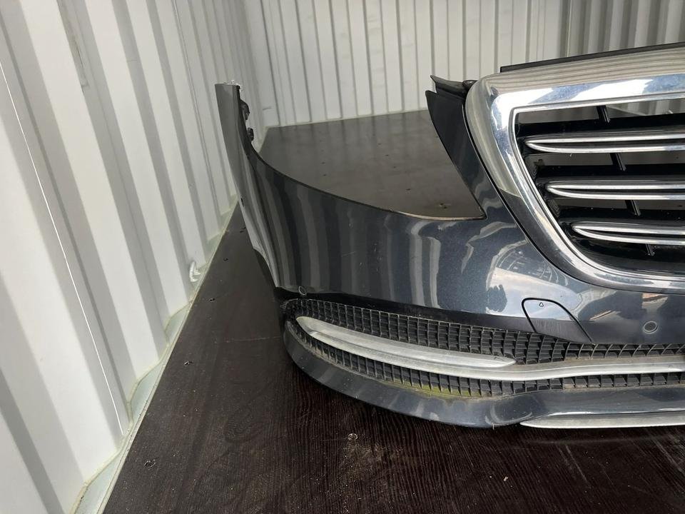 Mercedes-Benz S-Class W222 Front Bumper – Magnetite Black Metallic 9183 - Image 10