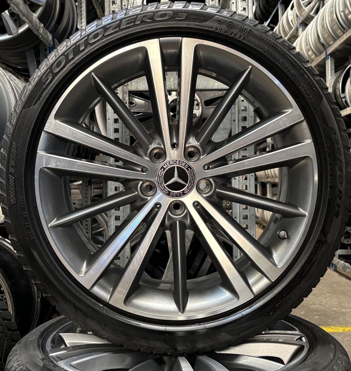 Original Mercedes-Benz Winter Wheel Set — CLS W257 / C257 — 19 Inch — 245/40 R19 - Image 5