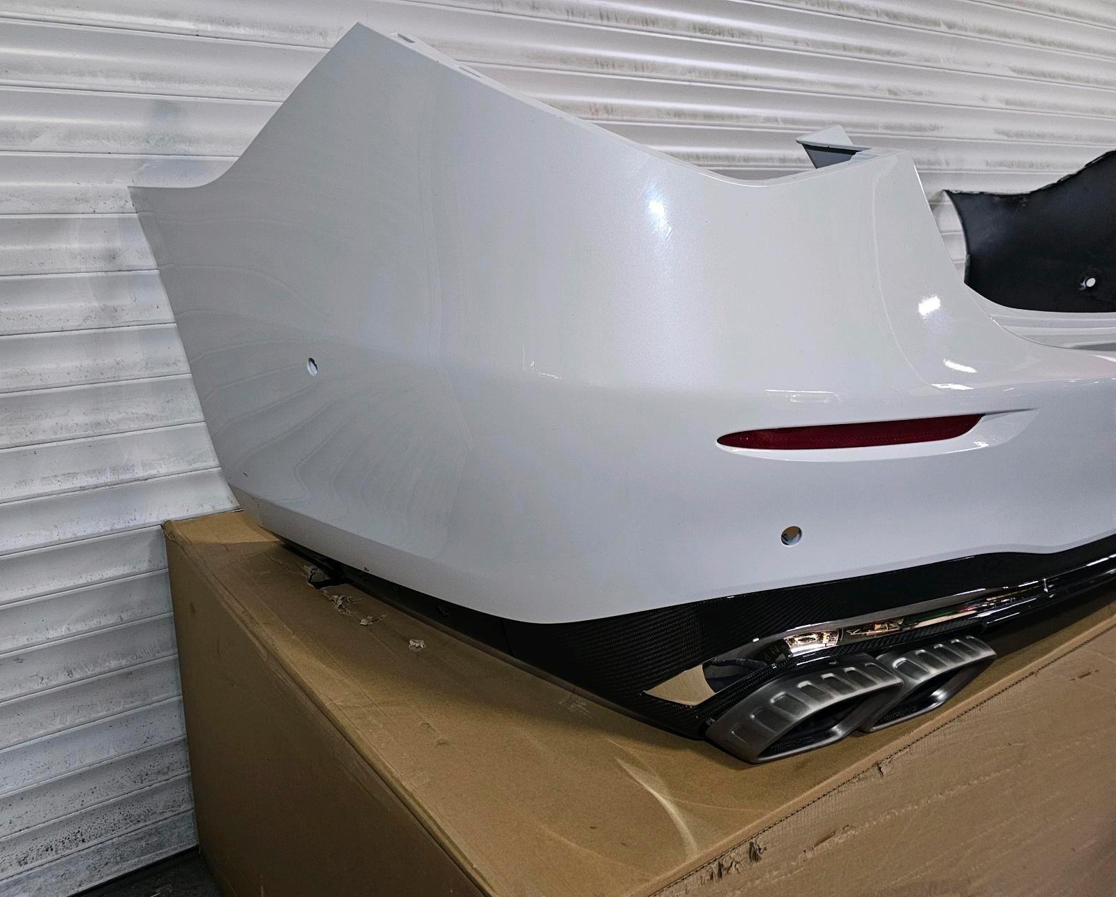 Mercedes S63 AMG Rear Bumper – W223 – Carbon Diffuser - Image 6