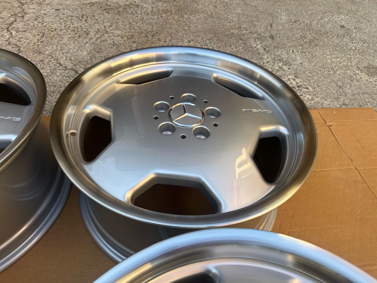 W140 18″ AMG Aero II Monoblock Wheels - Image 15