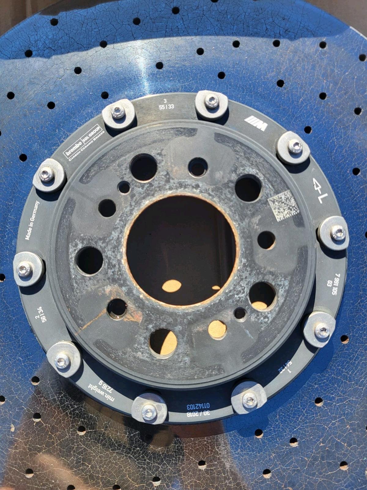 OEM BMW M Carbon Ceramic Brake Kit - Image 4