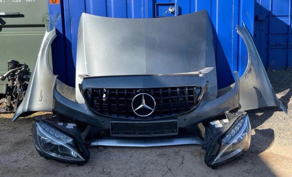 Mercedes W205 C43 AMG Front Package — Hood, Bumper, Radiator & More