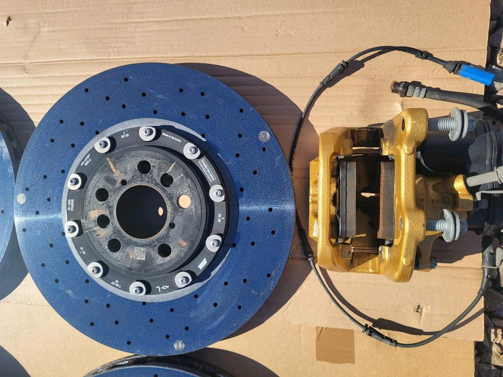 OEM BMW M Carbon Ceramic Brake Kit - Image 2