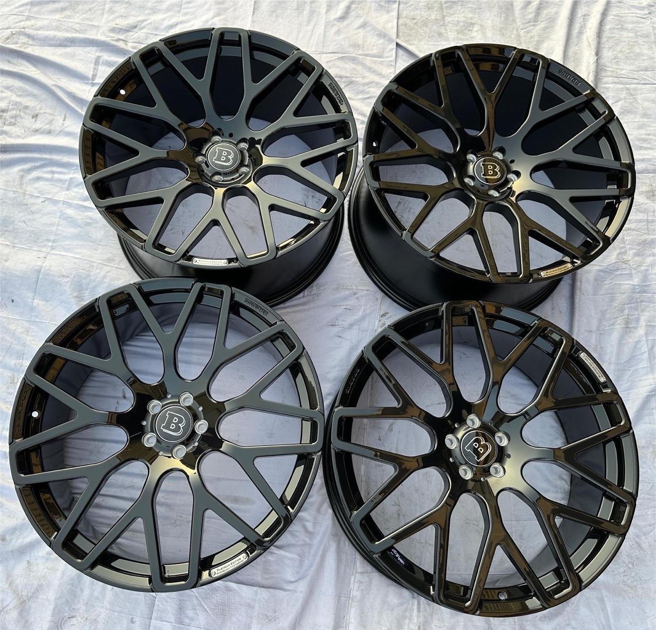 Original Brabus Monoblock Y Platinum 23-Inch Rim Set