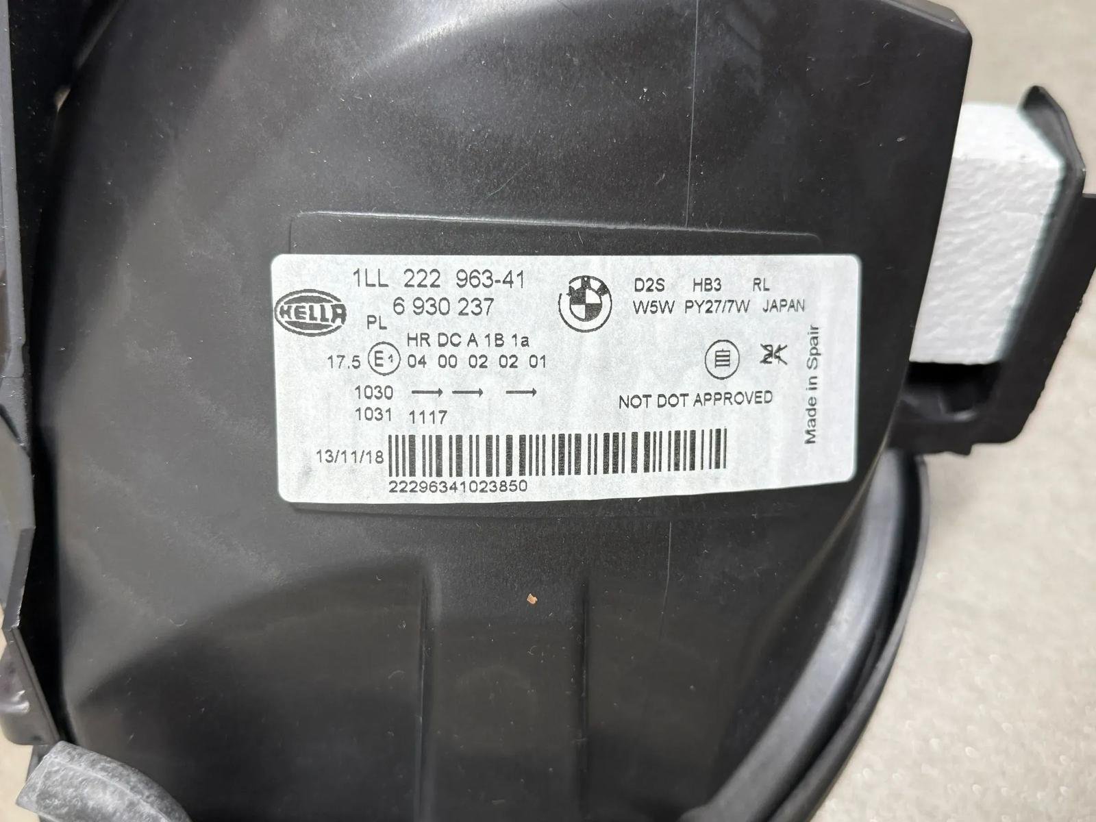 BMW X5 E53 Xenon Headlight Left - Image 6