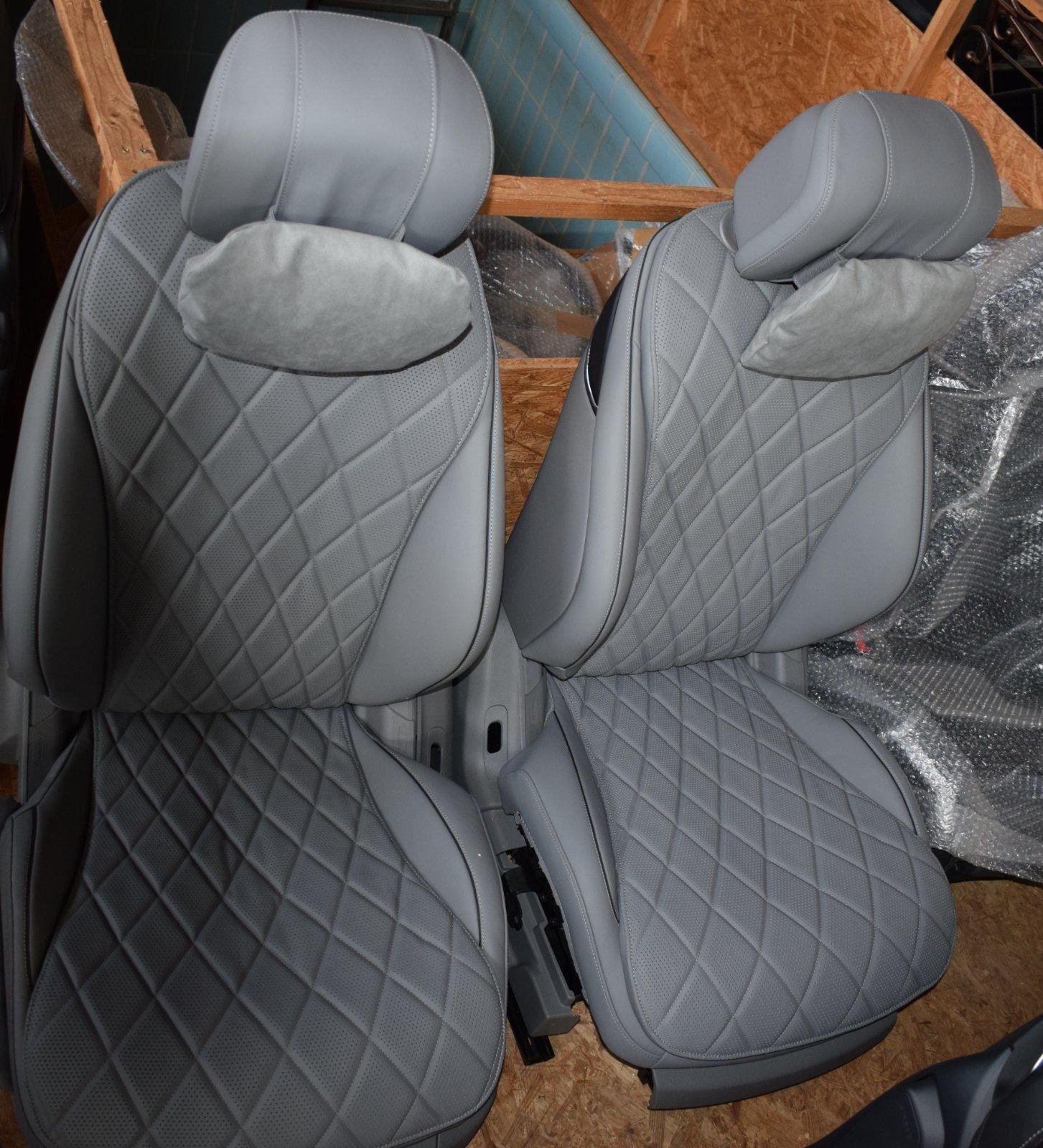 Original Mercedes W223 S-Class Front Seats - Image 4
