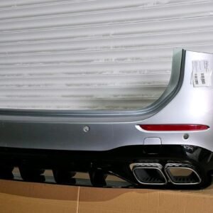 Mercedes C63 AMG Rear Bumper – W206 / S206 – Diffuser & Exhaust Tips – OEM