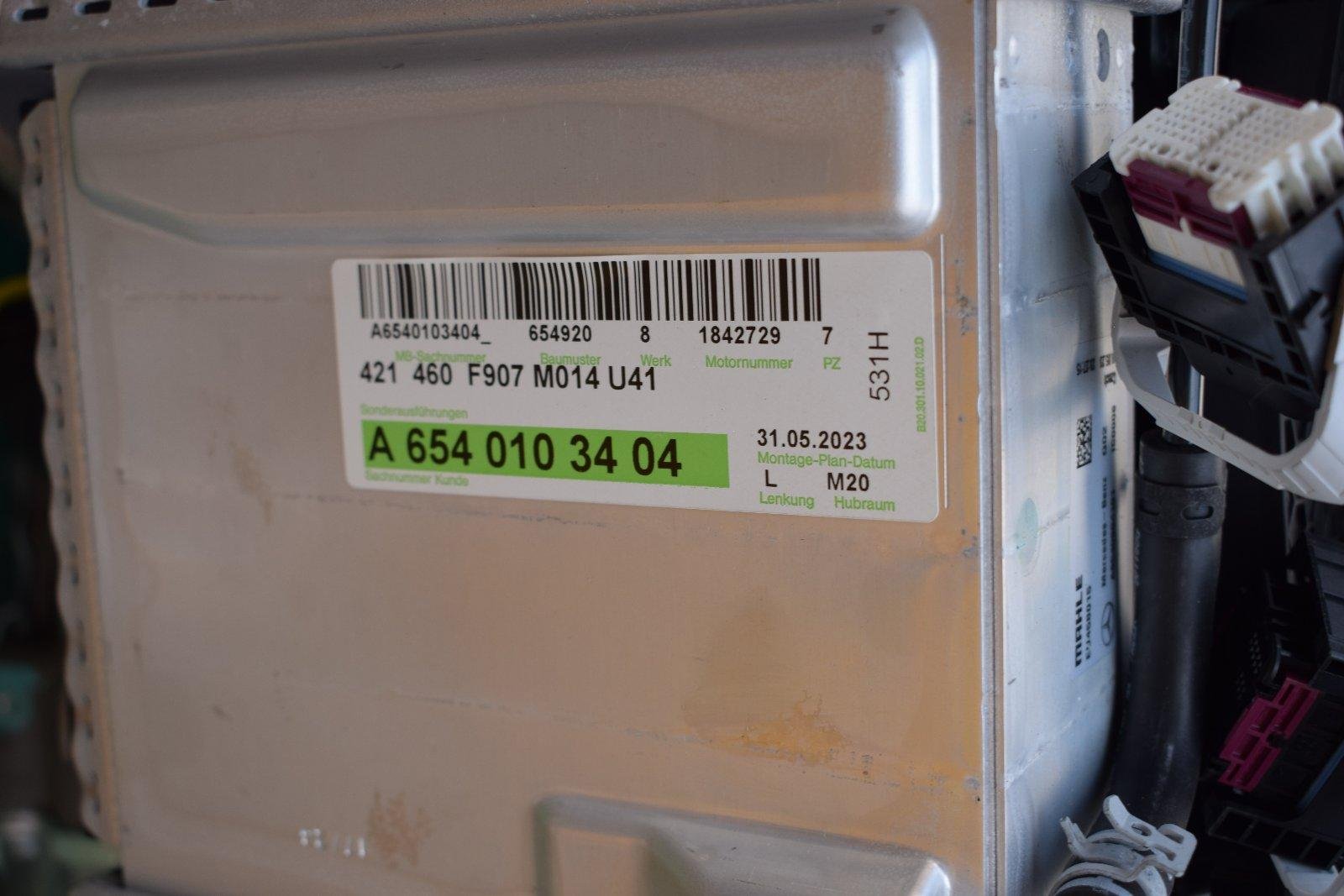 Original Mercedes Engine OM654 - Image 6