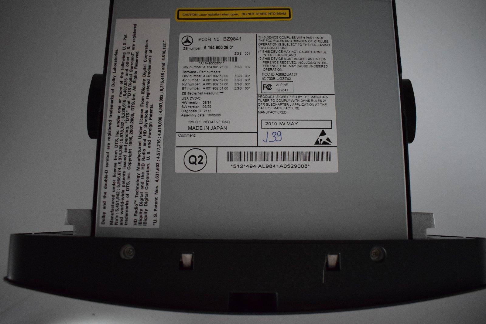 Mercedes COMAND Unit - Image 2