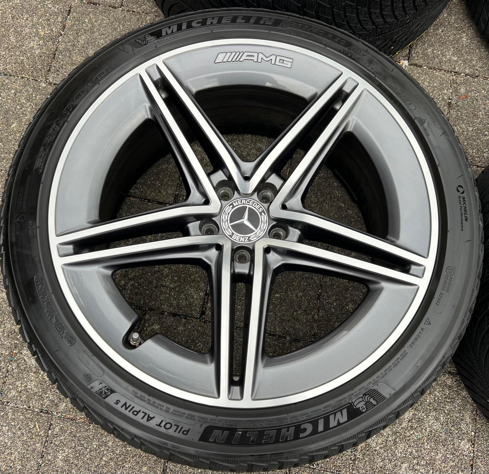 Mercedes-Benz AMG GT X290 20-inch Winter Wheels - Image 6