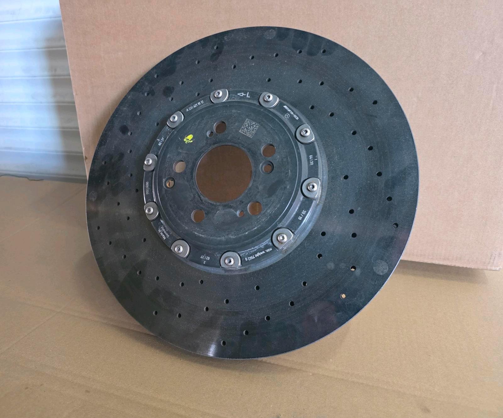 Mercedes 63 AMG Ceramic Brake Disc Set - Image 6