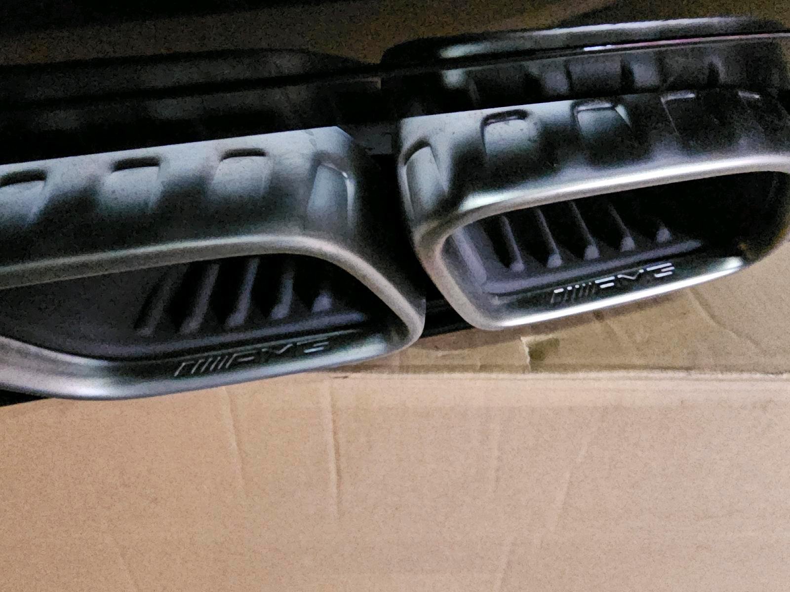 Mercedes C63 AMG Rear Bumper – W206 / S206 – Diffuser & Exhaust Tips – OEM - Image 7