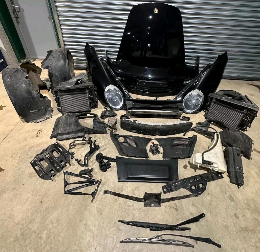 Porsche 911 Turbo (997.1) front package(Bonnet, bumper, headlights, fenders, radiator package and all attachments)