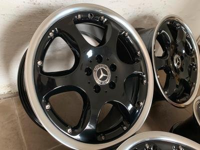 Genuine Mercedes 18 Albireo Silver Arrow Alloy Wheels - Image 2