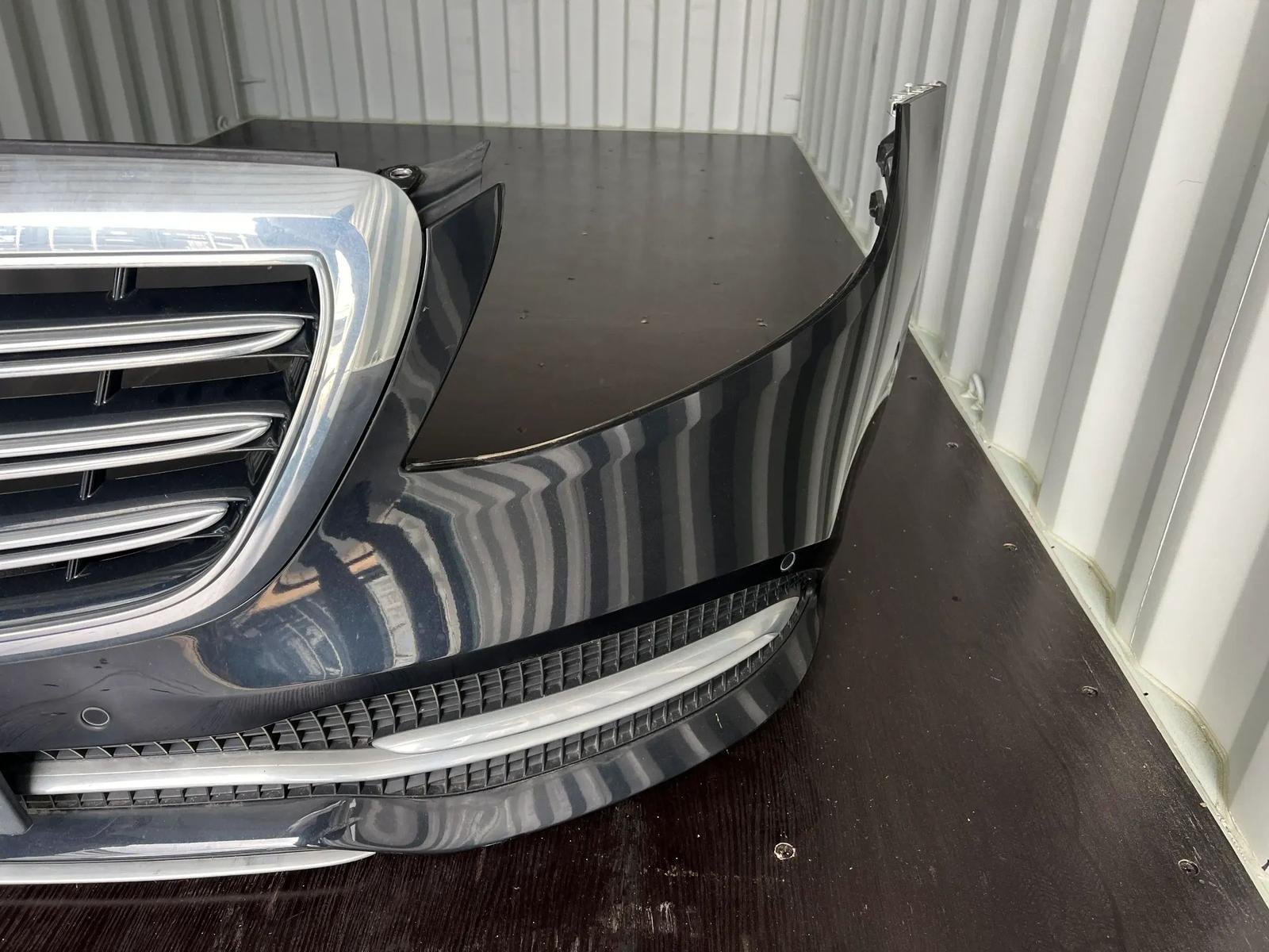Mercedes-Benz S-Class W222 Front Bumper Black Metallic 9197 - Image 7