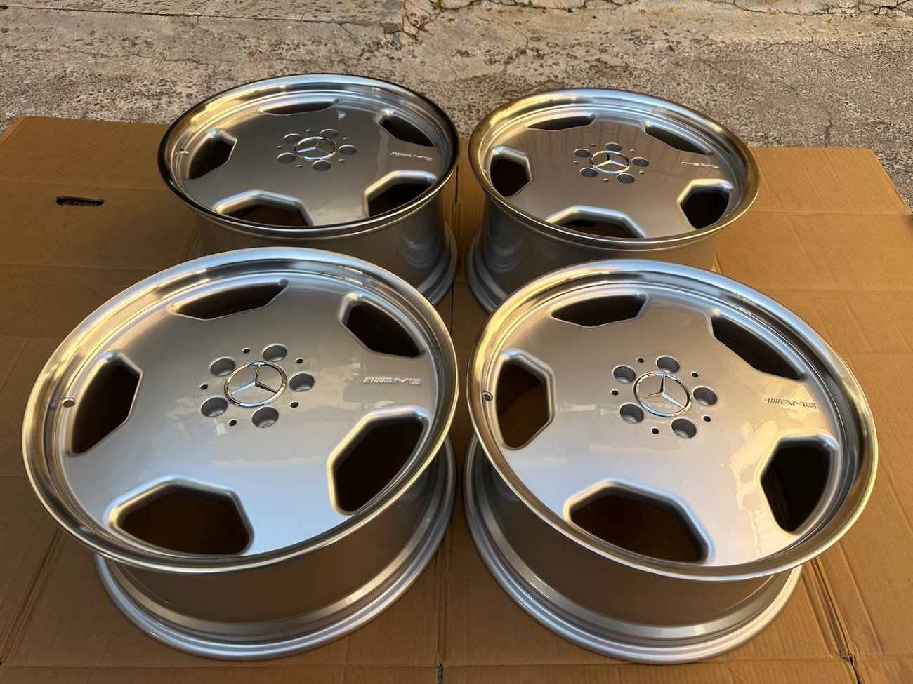 Staggered 19" AMG Aero II Monoblock Wheels - Image 9