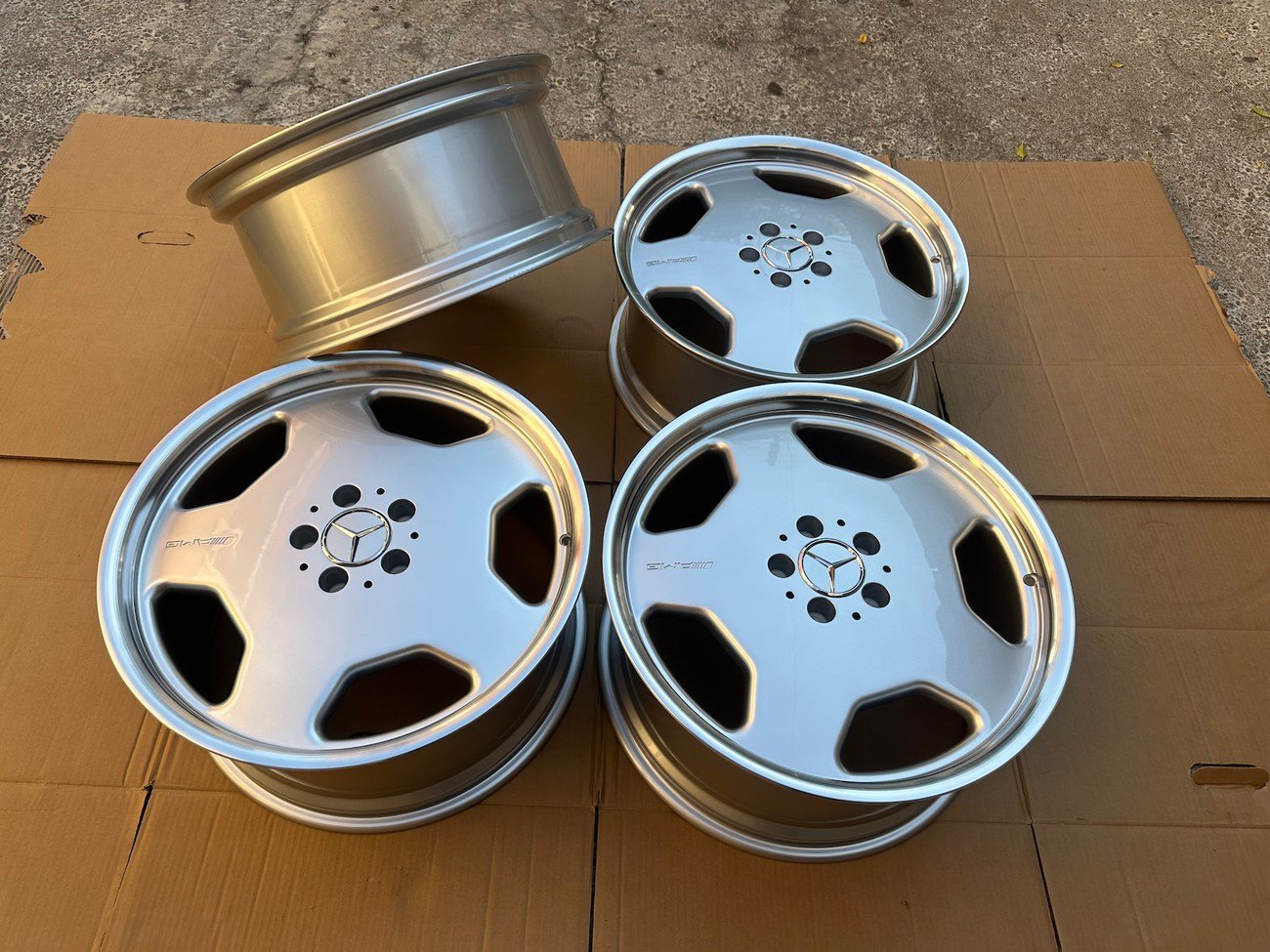 Staggered 19" AMG Aero II Monoblock Wheels - Image 6