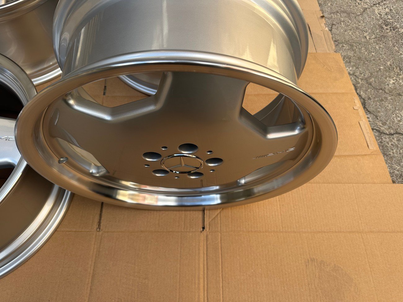 Staggered 18" AMG Aero II Monoblock Wheels - Image 5